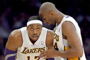 Dwight Howard e Kobe Bryant (LA Lakers)